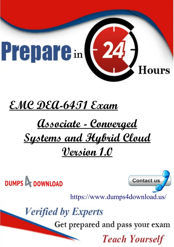 EMC DEA-64T1 Exam | EMC DEA-64T1 Q&A | EMC DEA-64T1 Dumps