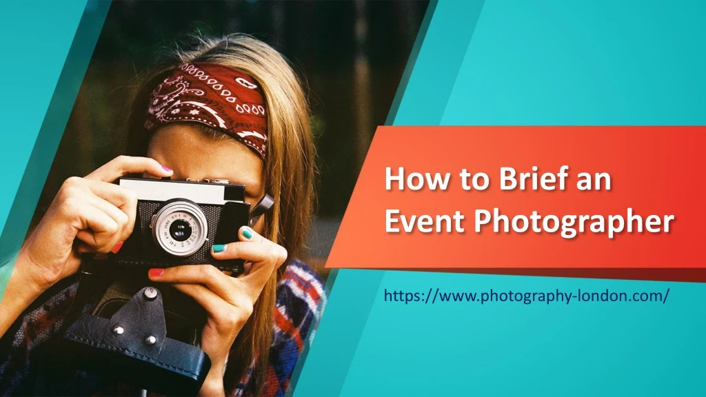 how to brief an event photographer
