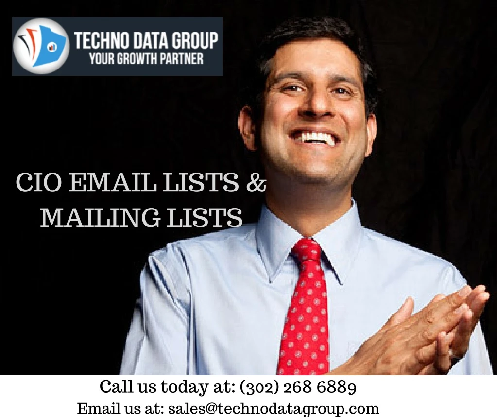cio email lists mailing lists