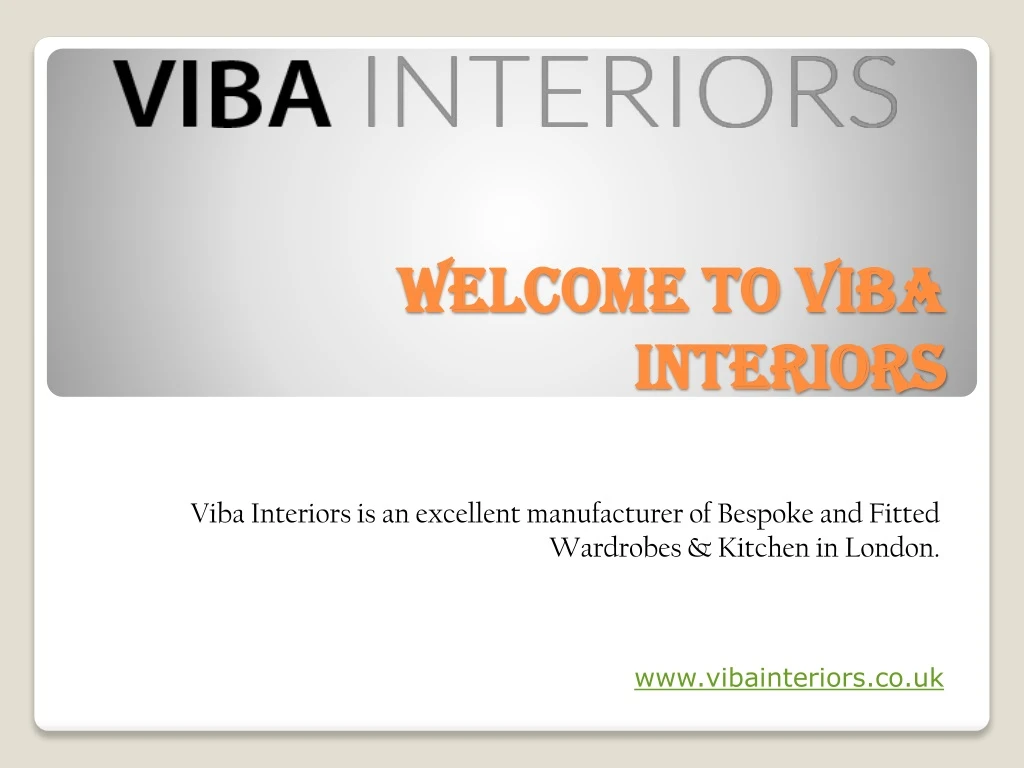 welcome to viba interiors