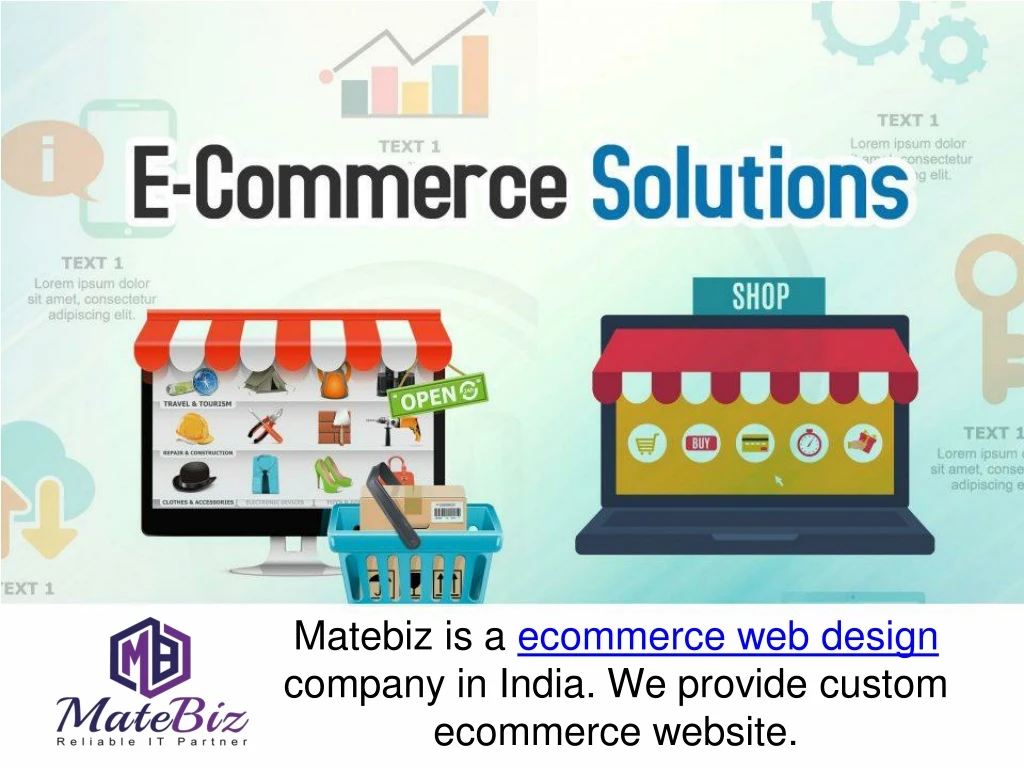 matebiz is a ecommerce web design company