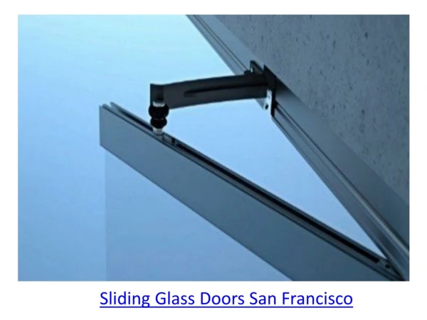 Sliding Glass Doors San Francisco