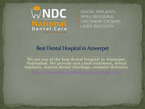 Best Dental Hospital in Ameerpet