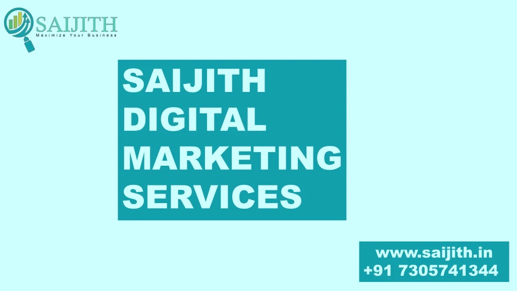 saijith digital marketing services