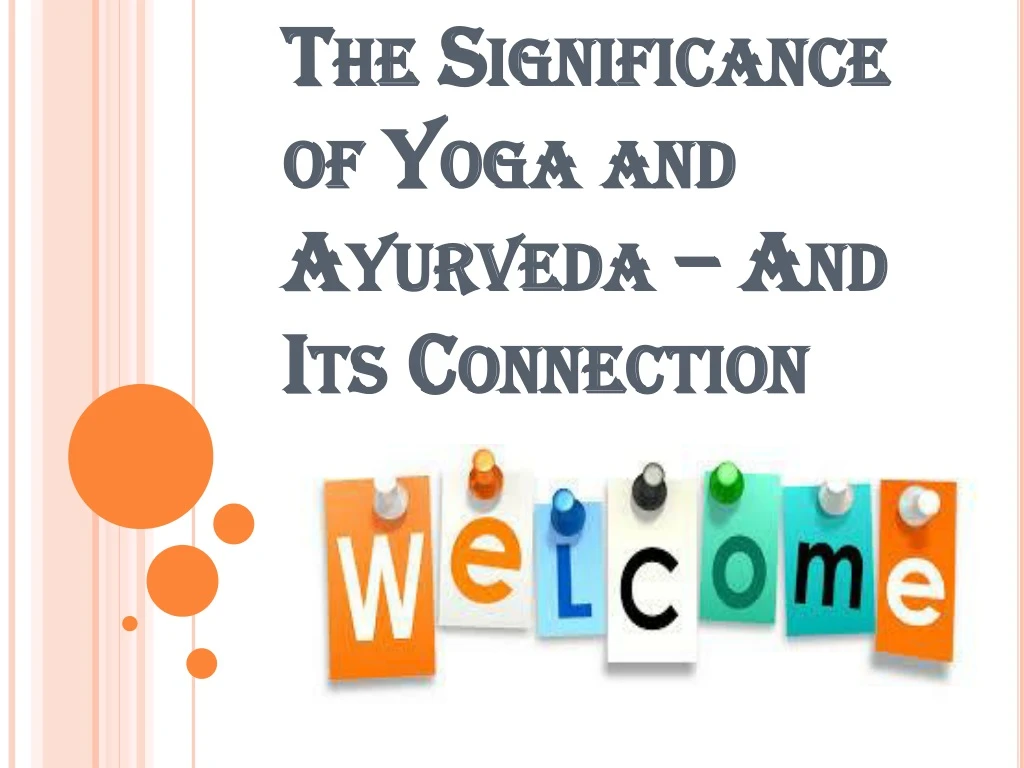 the significance of yoga and ayurveda and its connection
