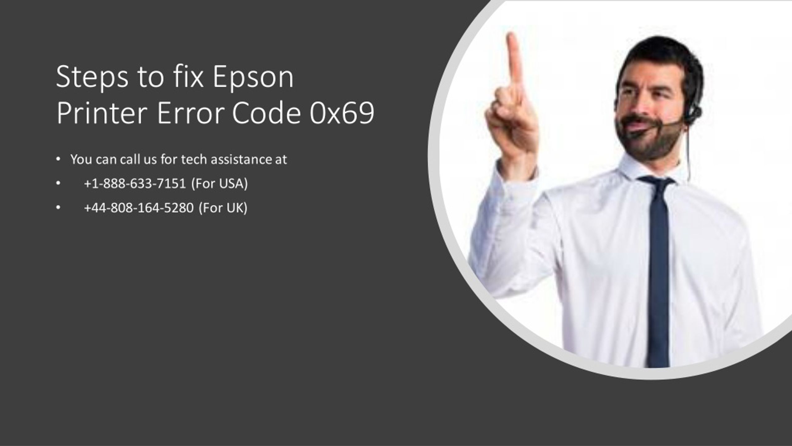 PPT - Steps to fix Epson Printer Error Code 0x69 PowerPoint ...