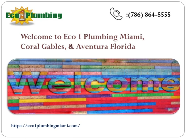 Get All Type Plumbing Repairs from Plumbing Miami