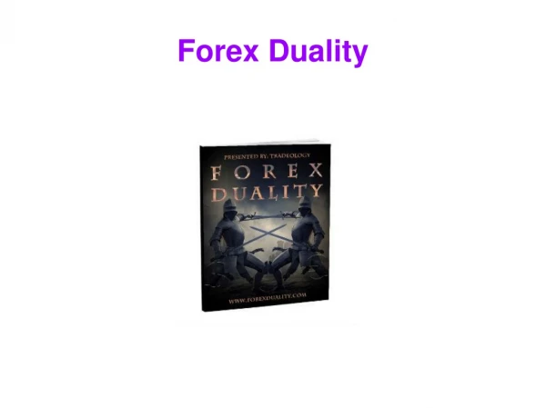 Earn From A Legit Trading Tool Forex Duality