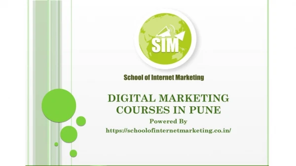Classes of Digital Marketing in Pune