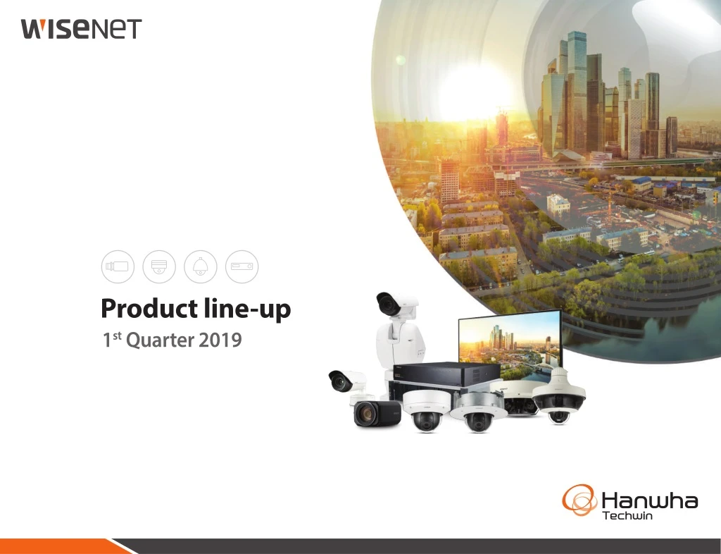 product line up 1 st quarter 2019