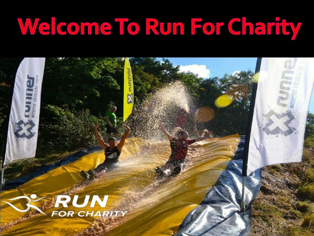 welcome to run for charity