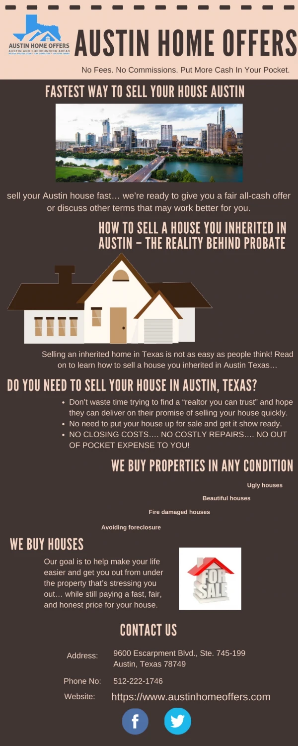 Fastest Way To Sell Your House Austin - Austin Home Offers