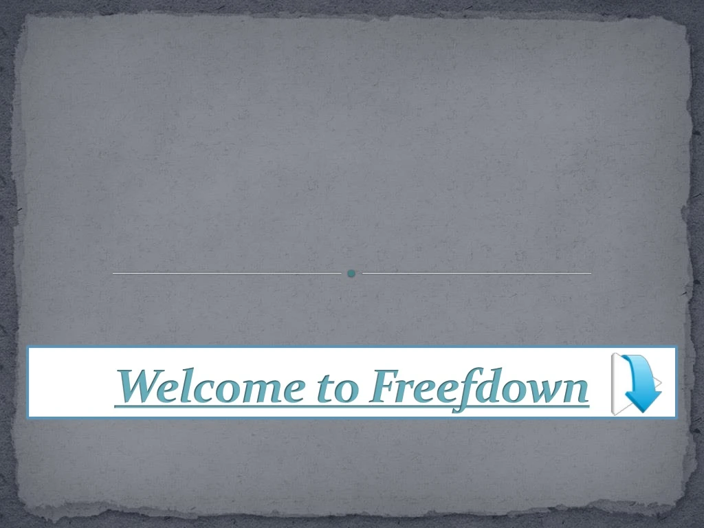 welcome to freefdown