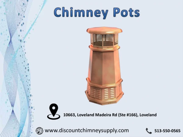 Copper Chimney Pots from Discount Chimney Supply Inc. at a low-cost price!