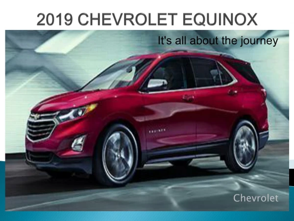 2019 Chevrolet Equinox in Katy
