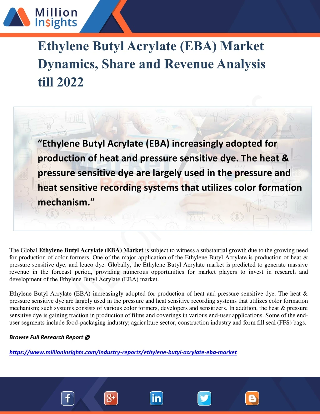 ethylene butyl acrylate eba market dynamics share
