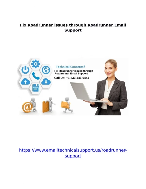 Fix Roadrunner issues through Roadrunner email support