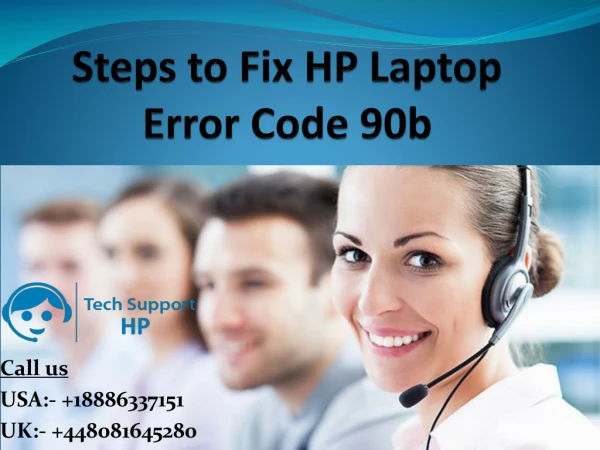 Solve hp laptop error code 90b With Us