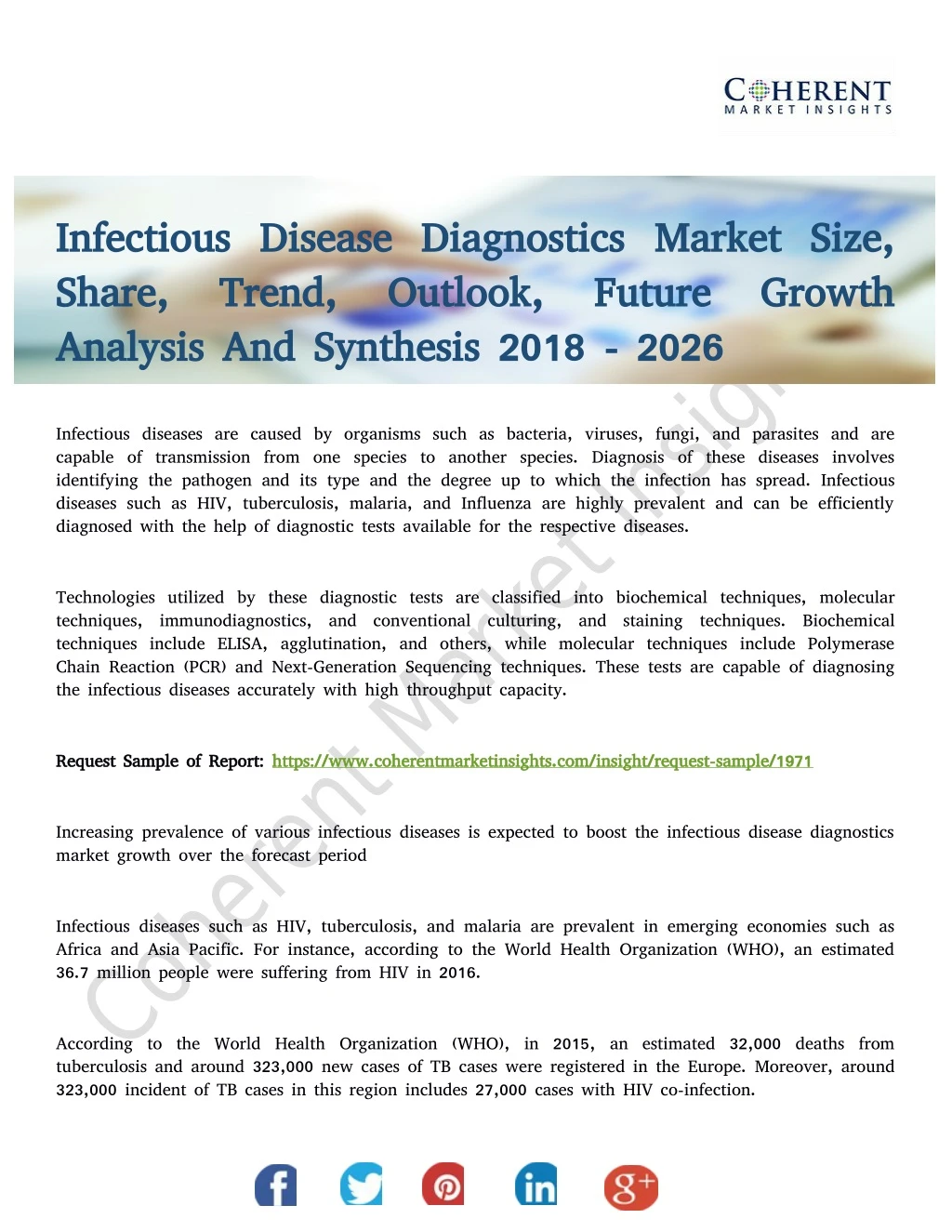 infectious disease diagnostics infectious disease