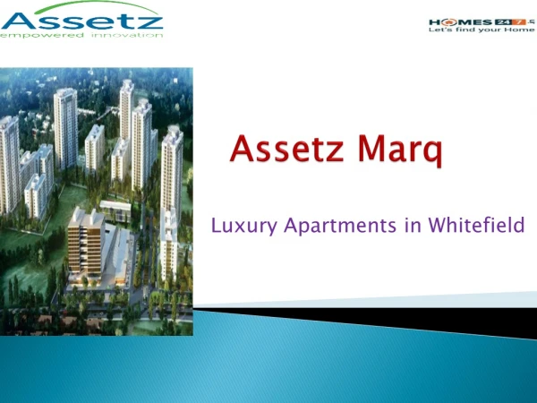 Assetz Marq Homes247