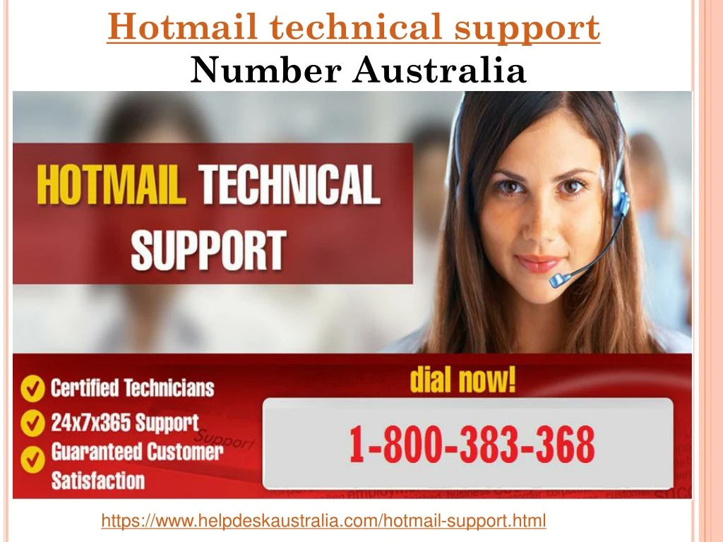 hotmail technical support number australia