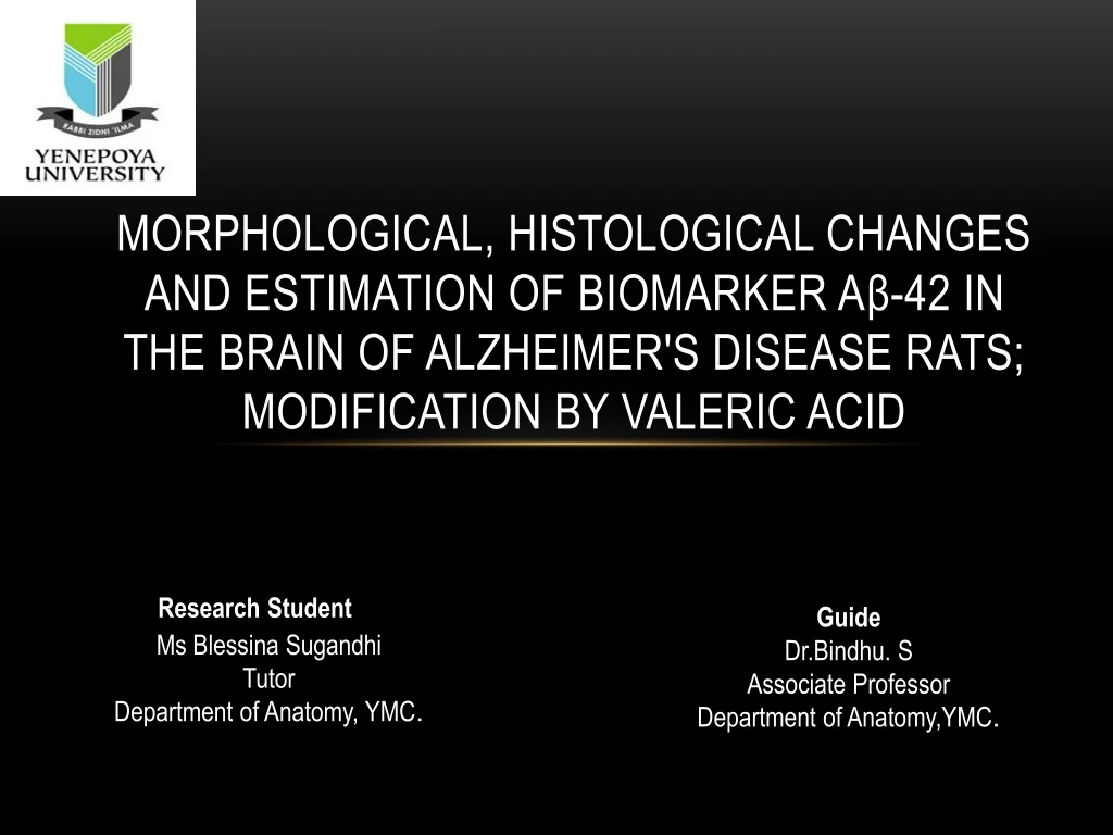 morphological histological changes and estimation