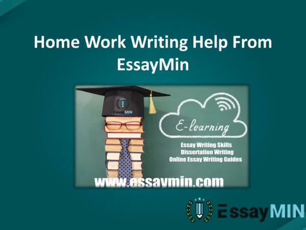 Get Homework Writing Help from the Professionals of EssayMin