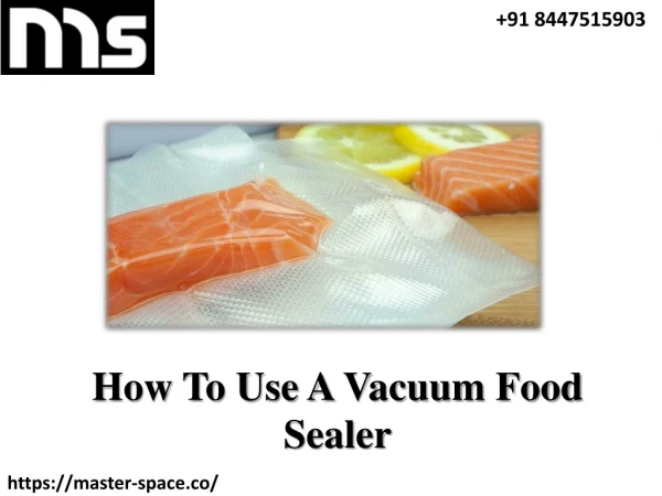 Vacuum Storage Bag to Help Keep Your Food Left