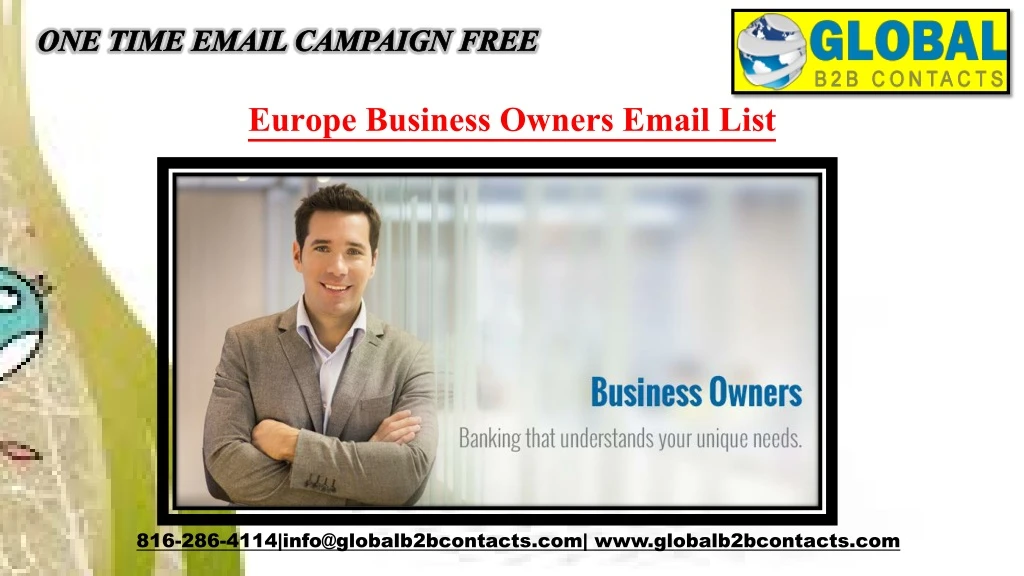 one time email campaign free