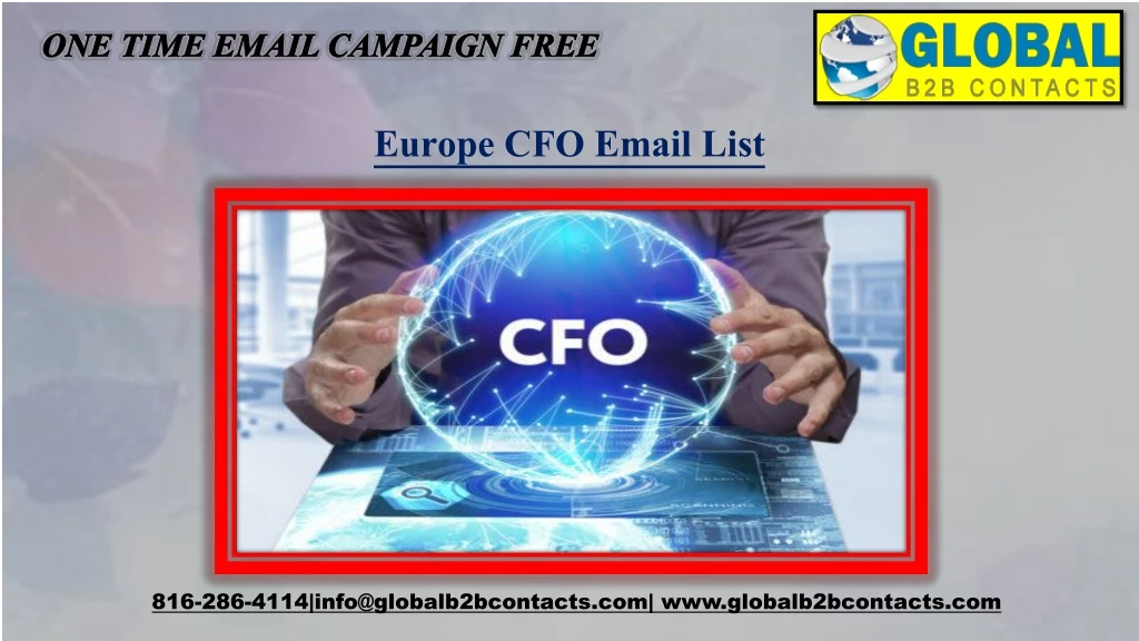 one time email campaign free