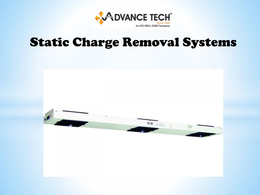 static charge removal systems