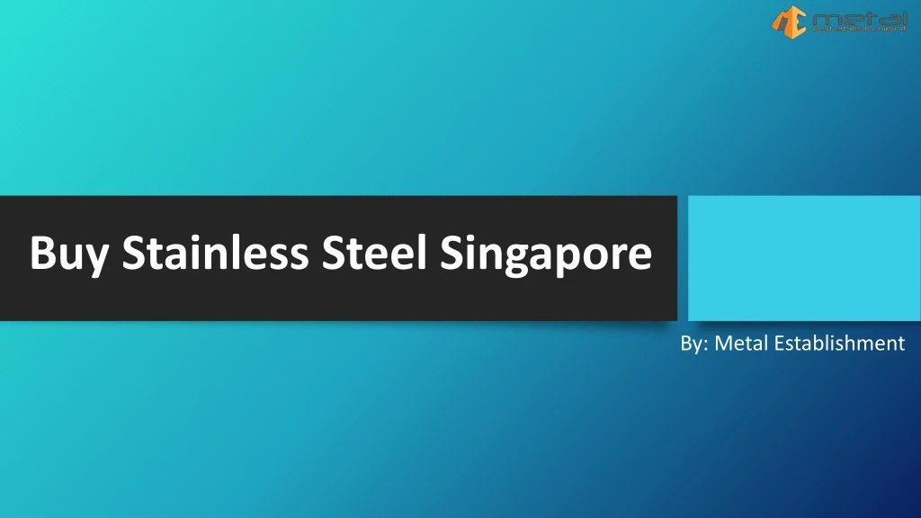 buy stainless s teel singapore