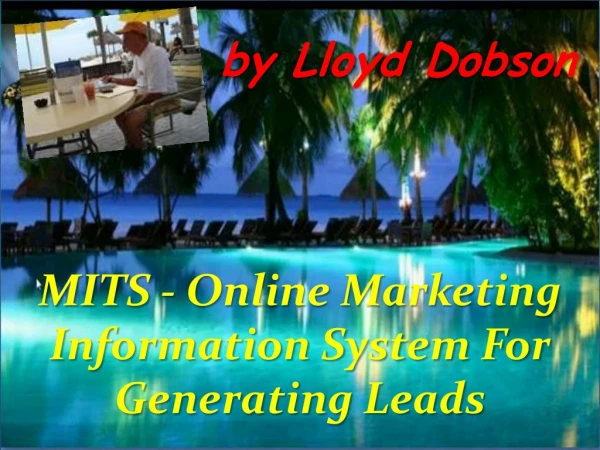 Mits Online Marketing Information System For Generating Leads