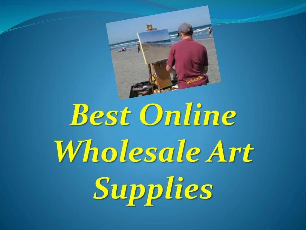 best online wholesale art supplies