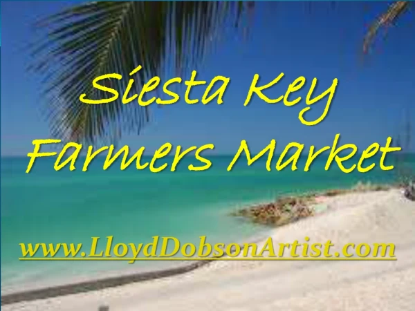 Siesta Key Farmers Market