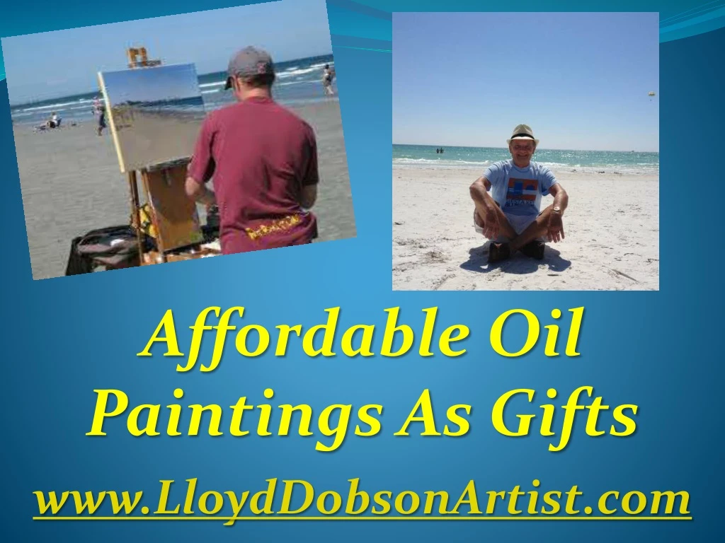 affordable oil paintings as gifts