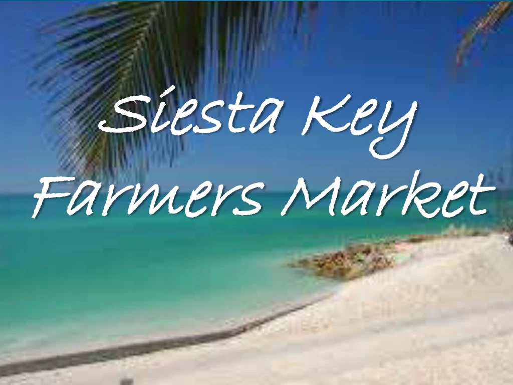 siesta key siesta key farmers market farmers