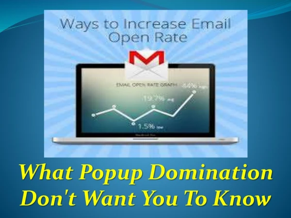 What pop up domination don't want you to know