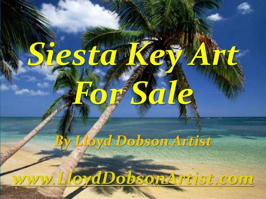 siesta key art for sale