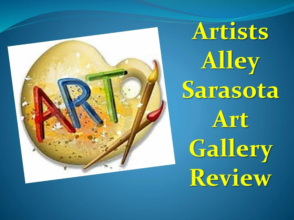 artists alley sarasota art gallery review