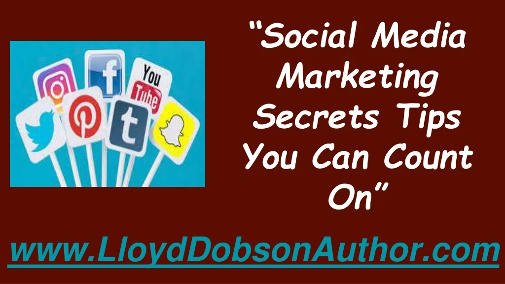 social media marketing secrets tips you can count