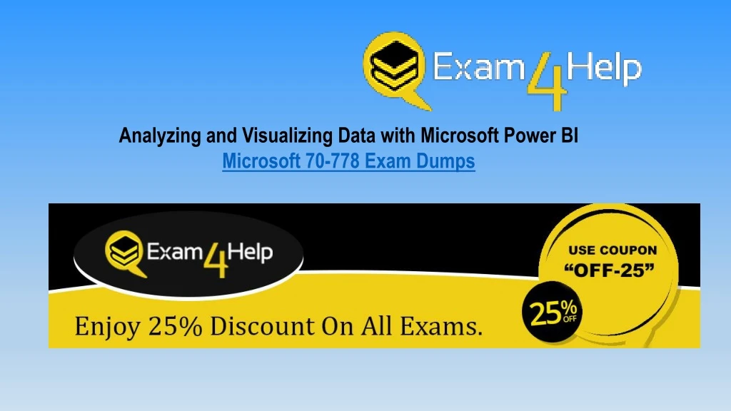 analyzing and visualizing data with microsoft