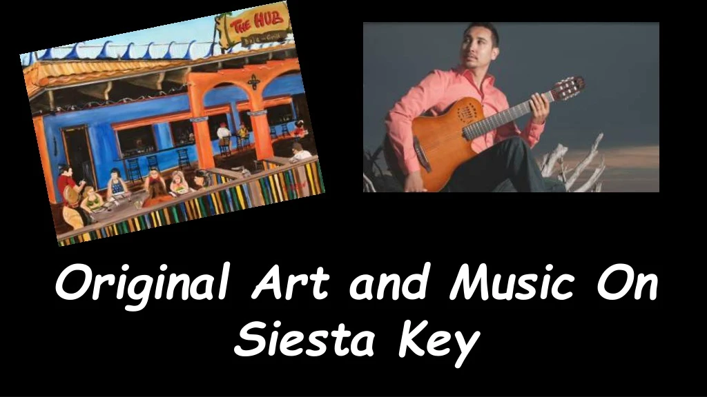 original art and music on siesta key