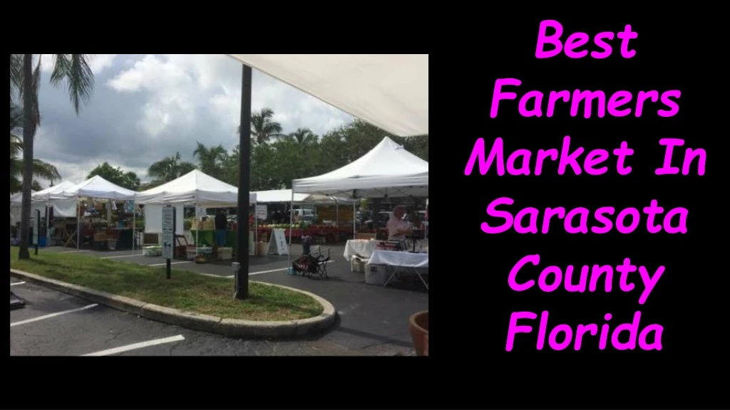 best farmers market in sarasota county florida