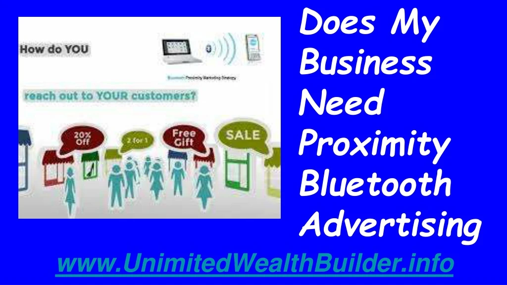 does my business need proximity bluetooth