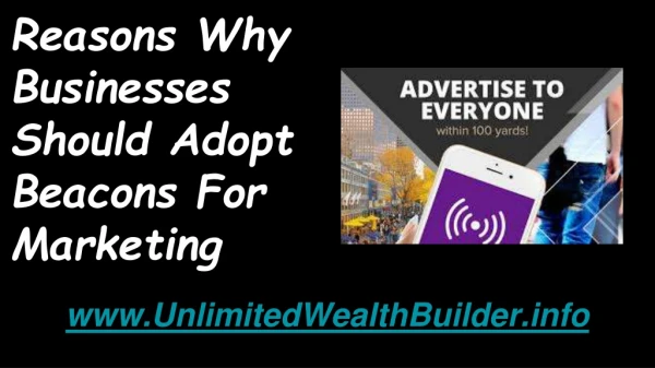 Reasons Why Businesses Should Adopt Beacons For Marketing