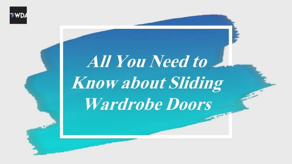 All you need to know about sliding wardrobe doors