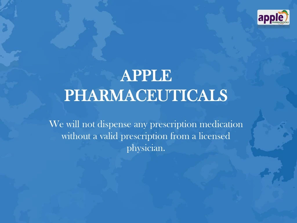 apple pharmaceuticals