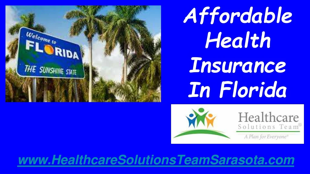 affordable health insurance in florida