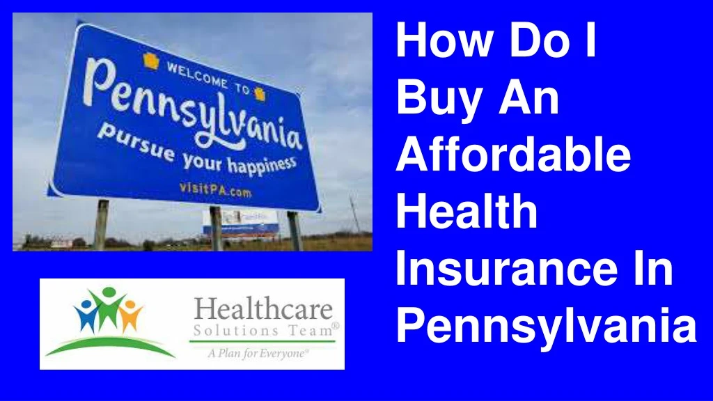 how do i buy an affordable health insurance
